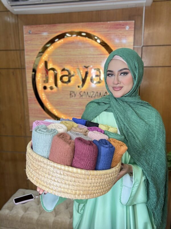 Crinkle Premium Malaysian Hijab – by Haya by Sanzana