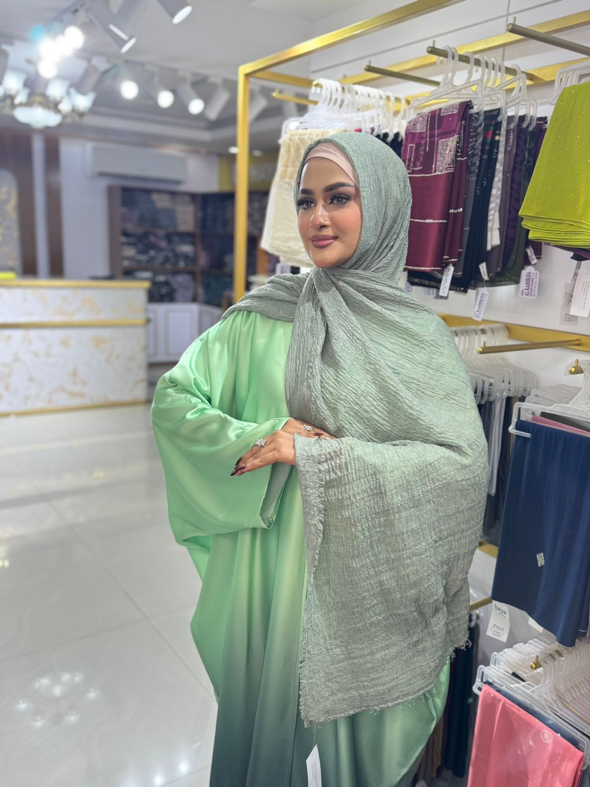 Mint green