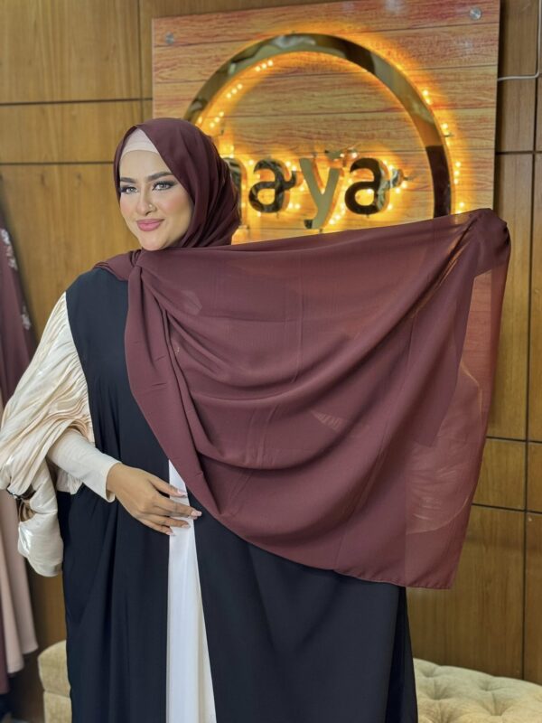 Indonesian Solid Chiffon hijab- 3218