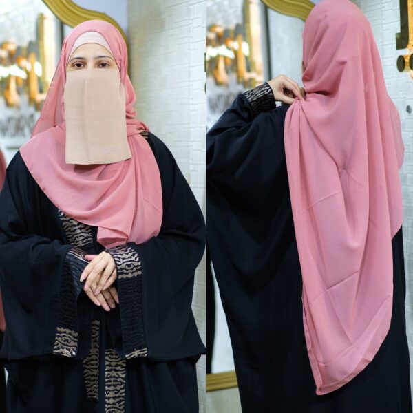 Indonesian Solid Chiffon hijab- 3211