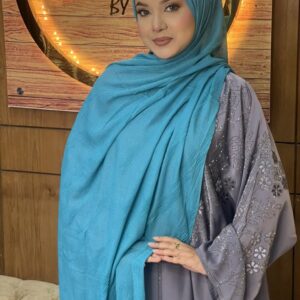 Turkish cotton crepe hijab- 2213