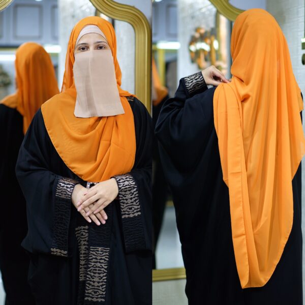 Indonesian Solid Chiffon hijab- 3216