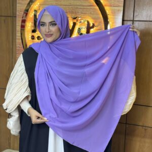 Indonesian Solid Chiffon hijab- 3217