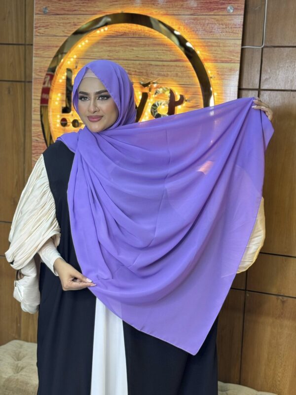 Indonesian Solid Chiffon hijab- 3217