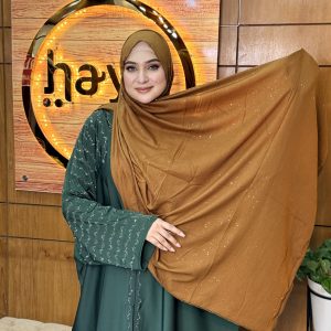Glitter Cotton Hijab 12