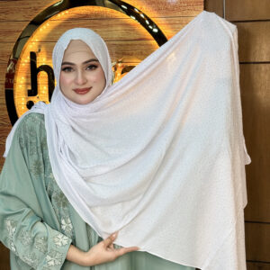 Dazzle Dot Cotton Hijab 1