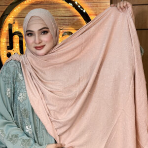 Dazzle Dot Cotton Hijab 2