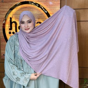Dazzle Dot Cotton Hijab 9