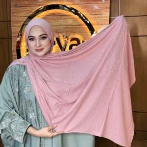 Dazzle Dot Cotton Hijab 13