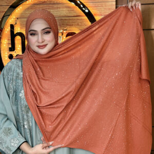 Dazzle Dot Cotton Hijab 4