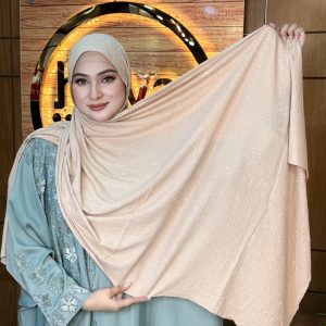 Dazzle Dot Cotton Hijab 12
