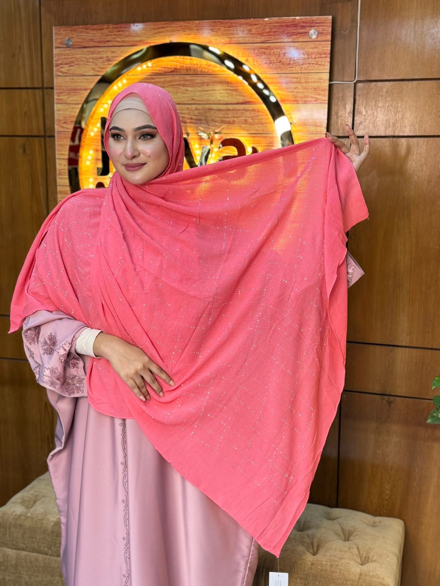Silver Stone hijab 13