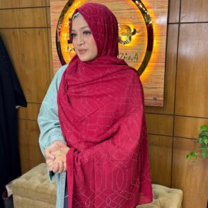 Silver Stone hijab 1