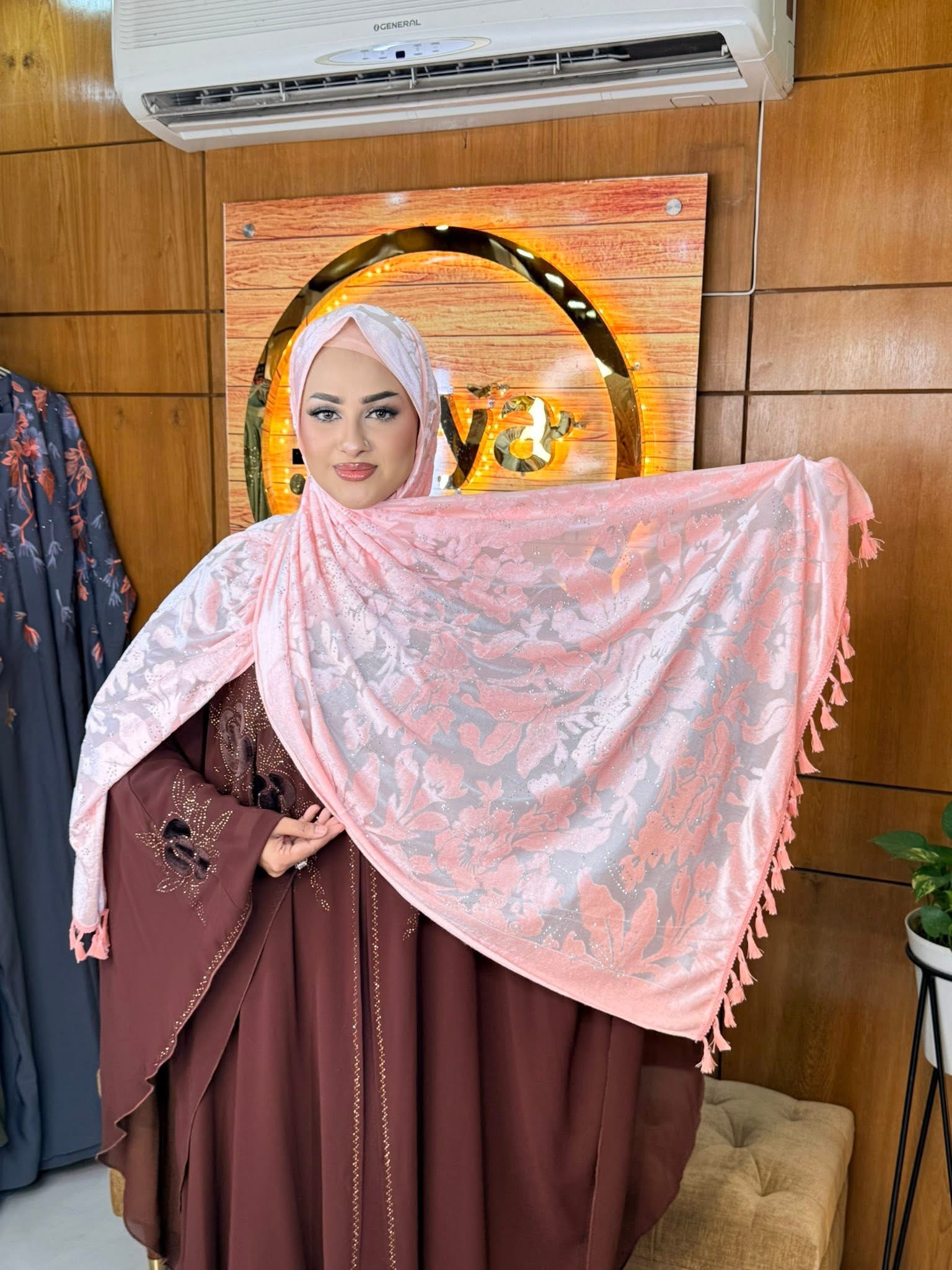 Velvet Touch Party Hijab 9