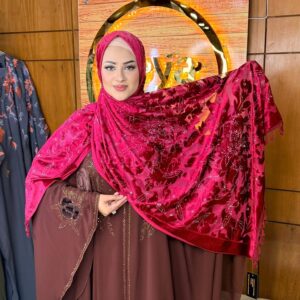 Velvet Touch Party Hijab 5