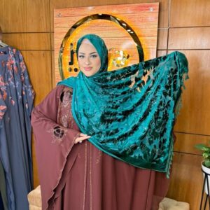 Velvet Touch Party Hijab 11