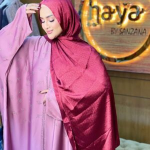 Crush silk hijab 3