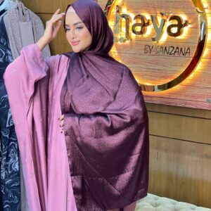 Crush silk hijab 1