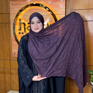 Pearl Stone cotton hijab 18