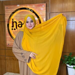 Indonesian Solid Chiffon hijab- 3229
